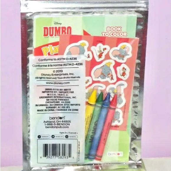 🐘 DISNEY DUMBO PLAY PACK SET 🐘 - Picture 7 of 7